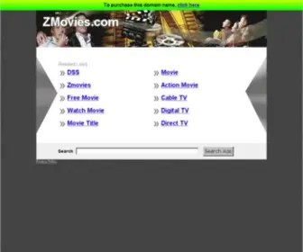 Zmovies.com(The Leading Z Movie Site on the Net) Screenshot