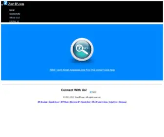 Zmyip.com(Lookup IP Tools) Screenshot