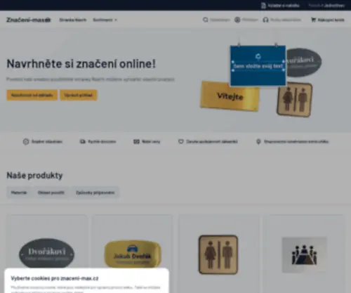 Znaceni-Max.cz(Značení) Screenshot
