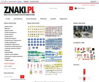 Znaki.pl(Witamy na stronie startowej) Screenshot
