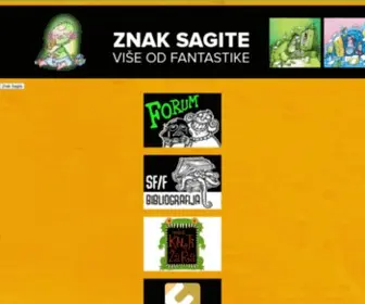 Znaksagite.com(ZNAK SAGITE) Screenshot