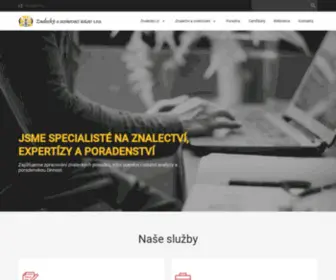Znalecky.cz(Úvodní stránka) Screenshot