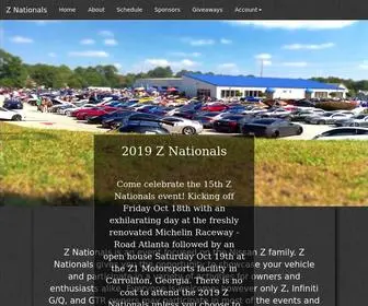 Znationals.com(Z Nationals Information) Screenshot