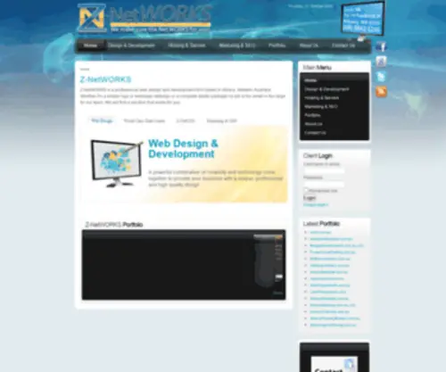 Znetworks.com.au(Z-NetWORKS) Screenshot