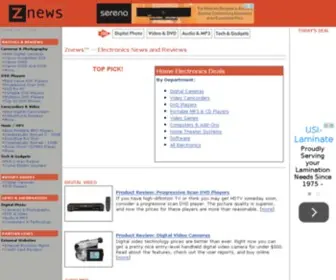 Znews.com(Digital Cameras) Screenshot