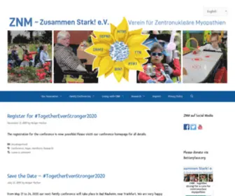 ZNM-Zusammenstark.org(ZNM) Screenshot