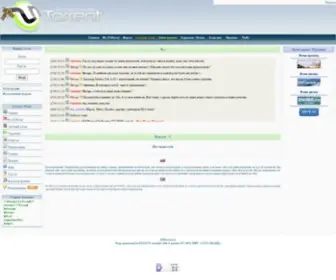 Zntorrent.ru(Главная) Screenshot