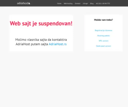 ZNZX.com(Web sajt je suspendovan) Screenshot