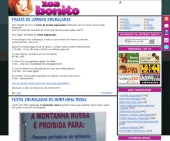 Zoabonito.com(Zoa Bonito) Screenshot