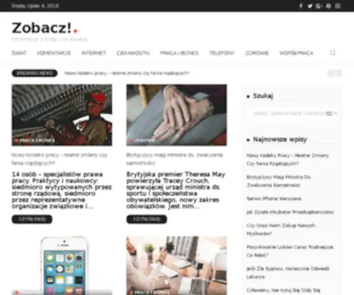 Zobacz.com.pl(Wszystko o wszystkim i nic o niczym) Screenshot