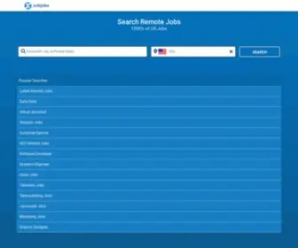 Zobjobs.com(Search Remote Jobs) Screenshot