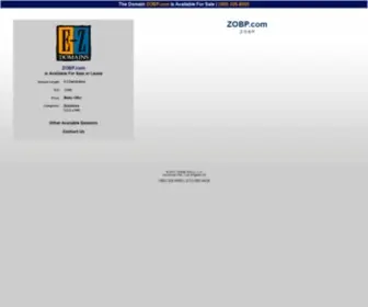 Zobp.com(Zobp) Screenshot