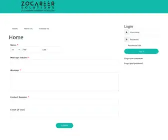 Zocareers.com(::A Complete Guidance to Success) Screenshot