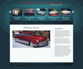 Zocchicustomcars.com(Richard Zocchi's Custom Cars) Screenshot