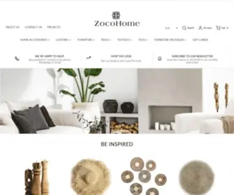 Zocohome.com(Home decor and Furniture) Screenshot