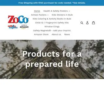 Zocoproducts.com(ZoCo Products) Screenshot