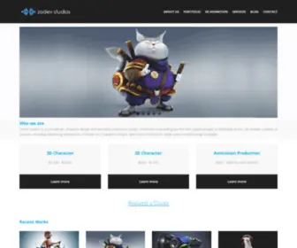 Zodevstudios.com(ZoDev Studios) Screenshot