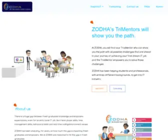 Zodha.com(Best QA Automation Analyst) Screenshot