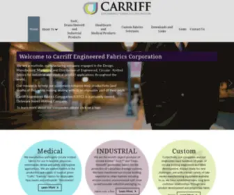 ZodiacFabrics.com(Carriff Engineered Fabrics Corporation) Screenshot
