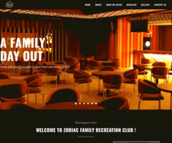 Zodiacrecreationclub.com(Zodiac) Screenshot