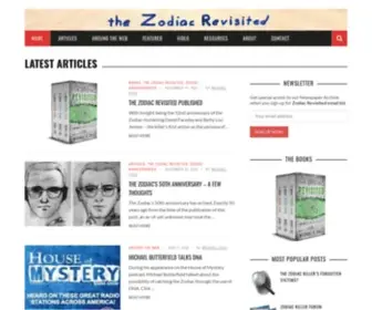 Zodiacrevisited.com(The Zodiac Revisited website) Screenshot