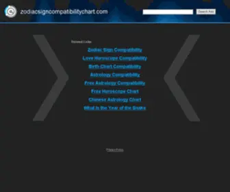 Zodiacsigncompatibilitychart.com(Zodiac Sign Compatibility Chart) Screenshot
