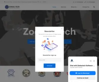 Zodiactechsoft.com(ZodiacTech Software & IT services) Screenshot