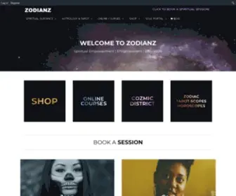 Zodianz.com(Your Spiritual Guide To Clarity) Screenshot