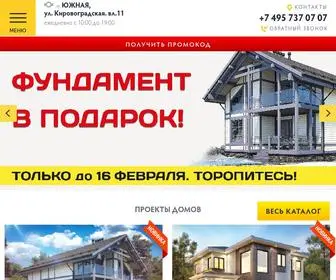 Zod.ru(Строительство деревянных домов под ключ) Screenshot