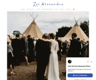 Zoealexandraphotography.com(Zoe Alexandra Photography) Screenshot
