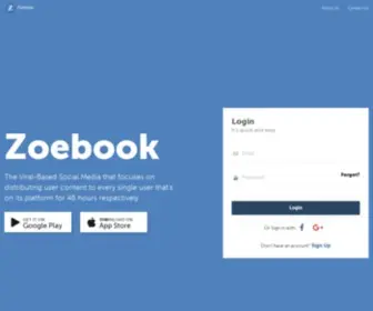 Zoebook.com(Zoebook is a Viral) Screenshot