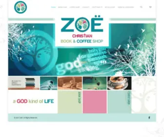 Zoechristianbookshop.co.za(Christian Book & Coffee Shop) Screenshot