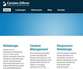 Zoehrer.de(Carsten Zöhrer) Screenshot