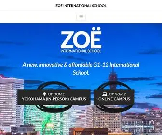 Zoeinternationalschool.com(Zoe International School) Screenshot