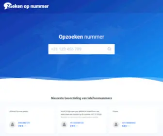 Zoeken-OP-Telefoonnummer.nl(Zoeken op telefoonnummer) Screenshot