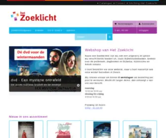 Zoeklichtwebshop.nl(Het Zoeklicht) Screenshot