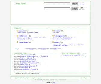 Zoekvogels.nl(Zoeken) Screenshot