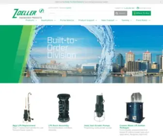 Zoellerengineered.com(Zoeller Engineered Products) Screenshot