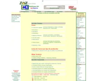Zoetecnocampo.com(ZOE Tecno) Screenshot