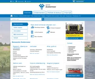 Zoetermeer.nl(Gemeente Zoetermeer) Screenshot