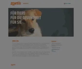 Zoetis.at(Zoetis Österreich) Screenshot