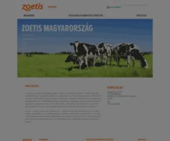 Zoetis.hu(Zoetis Hungary) Screenshot