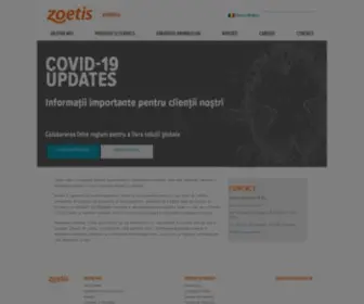 Zoetis.ro(Zoetis ROMÂNIA) Screenshot