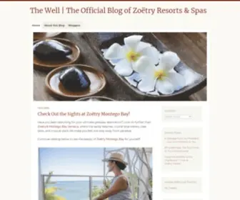 Zoetryresortsblog.com(The Well) Screenshot