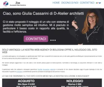 Zoewebsolutions.it(Web Agency Bologna) Screenshot