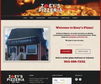 Zoeys-Pizza.com(Order Pizza Delivery and Takeout Online) Screenshot