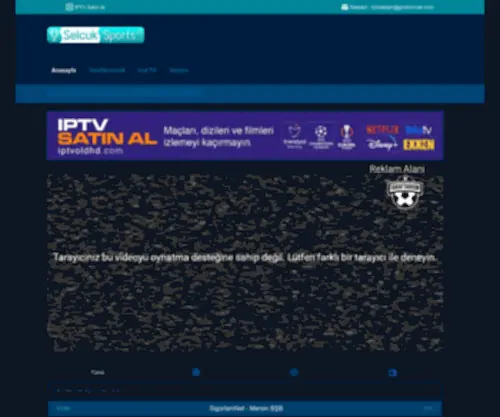 Zofran911.com(SelcukSportsHD Kalitenin Giriş Adresi) Screenshot