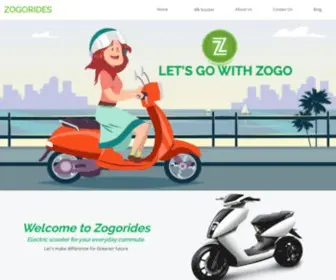 Zogorides.com(Rent bike in noida) Screenshot