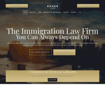 Zoharlawpllc.com(Zohar Law PLLC) Screenshot