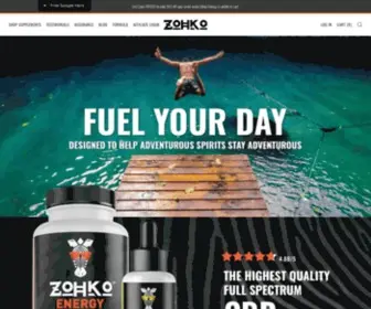 Zohko.com(Domain misconfigured) Screenshot